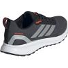imageadidas Mens Run Falcon 5 Trail SneakerBlackSilver MetallicCarbon