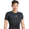 imageadidas Mens Techfit Compression Training TShirtBlack