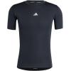 imageadidas Mens Techfit Compression Training TShirtBlack