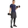 imageadidas Mens Techfit Compression Training TShirtInk