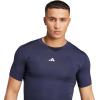 imageadidas Mens Techfit Compression Training TShirtInk