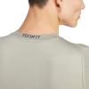 imageadidas Mens Techfit Compression Training TShirtSilver Pebble