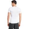 imageadidas Mens Techfit Compression Training TShirtWhite