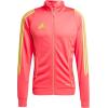 imageadidas Mens Tiro 24 Training JacketCore PinkSemi Solar Yellow