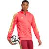 imageadidas Mens Tiro 24 Training JacketCore PinkSemi Solar Yellow