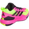 imageadidas UnisexChild Cross Em Up Select BasketballLucid PinkAurora BlackLucid Lemon