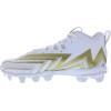 imageadidas UnisexChild Freak Spark Md 23 Inline Football Cleats ShoePure WhiteGold MetallicWhite