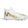 imageadidas UnisexChild Freak Spark Md 23 Inline Football Cleats ShoeWhiteWhiteGold Metallic