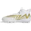 imageadidas UnisexChild Freak Spark Md 23 Inline Football Cleats ShoeWhiteWhiteGold Metallic