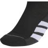 imageadidas Womens All Day Training Low Cut Socks 3Pair athletic performance with targeted cushion for runningBlackViolet Tone PurpleWhite