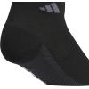 imageadidas Womens All Day Training Low Cut Socks 3Pair athletic performance with targeted cushion for runningBlackViolet Tone PurpleWhite