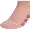 imageadidas Womens All Day Training Low Cut Socks 3Pair athletic performance with targeted cushion for runningWarm Clay PinkCool Light HeatherShadow Navy