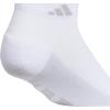 imageadidas Womens All Day Training Low Cut Socks 3Pair athletic performance with targeted cushion for runningWhiteClear Onix GreyClear Grey