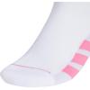 imageadidas Womens All Day Training Low Cut Socks 3Pair athletic performance with targeted cushion for runningWhitePink FusionWonder Alumina Grey