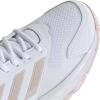imageadidas Womens Courtjam Control 3 Tennis SneakerWhiteSandy Pink MetSandy Pink
