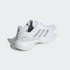 imageadidas Womens Courtjam Control 3 Tennis SneakerWhiteSilver MetallicGrey