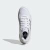 imageadidas Womens Courtjam Control 3 Tennis SneakerWhiteSilver MetallicGrey