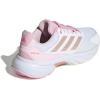 imageadidas Womens Courtjam Control 3 Tennis SneakerWhiteSilver MetallicLucid Pink