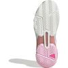 imageadidas Womens Courtjam Control 3 Tennis SneakerWhiteSilver MetallicLucid Pink