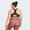 imageadidas Womens Plus Size Powerreact Techfit Training BraBlack