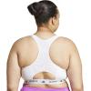 imageadidas Womens Plus Size Powerreact Techfit Training BraWhite
