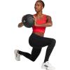 imageadidas Womens Train Essentials 3Stripes Cropped Tank TopPure RubyBlack