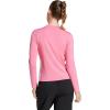 imageadidas Womens Train Essentials 3Stripes Long Sleeve TShirtPink FusionWhite