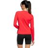 imageadidas Womens Train Essentials 3Stripes Long Sleeve TShirtPure RubyBlack