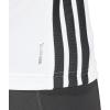 imageadidas Womens Train Essentials 3Stripes Long Sleeve TShirtWhiteBlack
