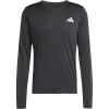 imageadidas Mens Adizero Long Sleeve Running TShirtBlack