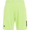 imageadidas Mens Club Tennis Climacool 3Stripes ShortsLucid Lemon