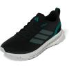 imageadidas Mens Run Falcon 5 Trail SneakerBlackPreloved TealPure Teal