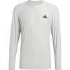 imageadidas Mens Train Essentials Stretch Long Sleeve Base TShirtMedium Grey Heather