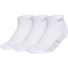 imageadidas Womens All Day Training Low Cut Socks 3Pair athletic performance with targeted cushion for runningWhiteClear Onix GreyClear Grey