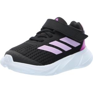 imageadidas Kids Duramo SL Elastic Lace SneakerBlackBliss LilacPurple Burst