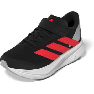 imageadidas Kids Duramo SL Elastic Lace SneakerBlackLucid RedHalo Silver
