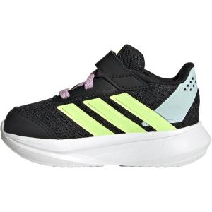 imageadidas Kids Duramo SL Elastic Lace SneakerBlackYellowBliss Lilac