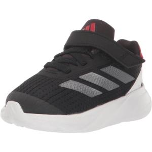 imageadidas Kids Duramo SL Elastic Lace SneakerCore BlackIron MetallicBetter Scarlet