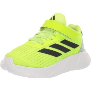 imageadidas Kids Duramo SL Elastic Lace SneakerLucid LemonCore BlackWonder Blue