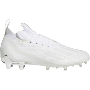 imageadidas Mens Adizero Football CleatsCloud WhiteCloud WhiteSilver Metal