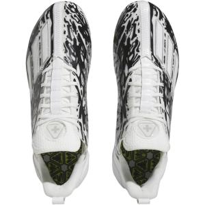 imageadidas Mens Adizero Football CleatsCloud Whitesilver Metalliccore Black