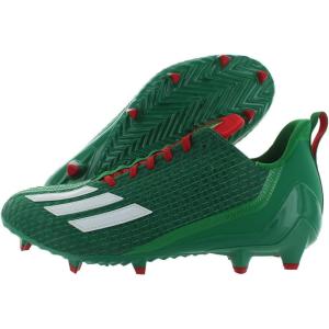 imageadidas Mens Adizero Football CleatsTeam GreenCloud WhiteVivid Red