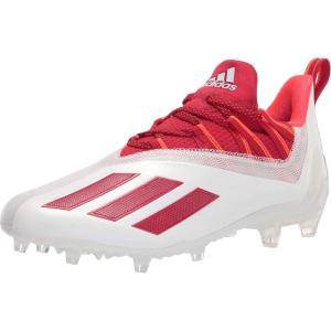 imageadidas Mens Adizero Football CleatsWhiteTeam Power RedSolar Red