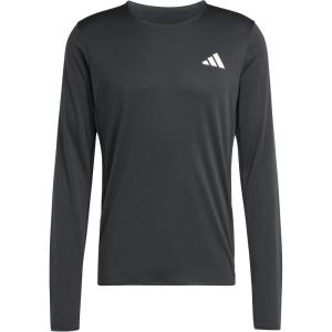 imageadidas Mens Adizero Long Sleeve Running TShirtBlack