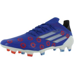 imageadidas Mens Adizero Scorch Football ShoeBold BlueWhiteVivid Red