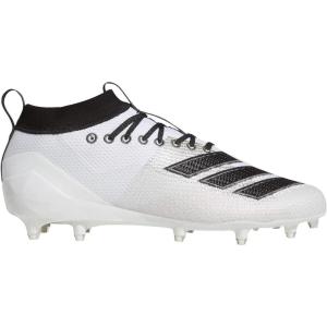imageadidas Mens Adizero Scorch Football ShoeWhiteBlackGrey