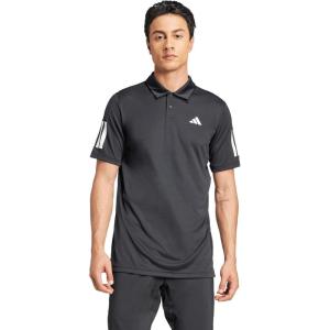 imageadidas Mens Club Tennis Climacool 3Stripes Polo ShirtBlack