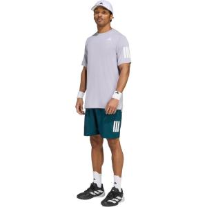 imageadidas Mens Club Tennis Climacool 3Stripes ShortsAurora Ivy