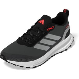 imageadidas Mens Run Falcon 5 Trail SneakerBlackSilver MetallicCarbon
