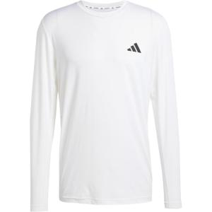 imageadidas Mens Train Essentials Stretch Long Sleeve Base TShirtWhite